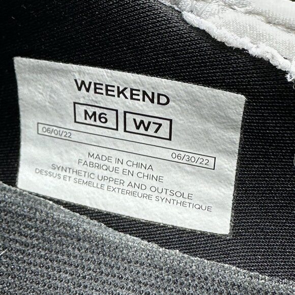 Vessi Weekend Sneaker Womens Size 7 Shoes White Waterproof Knit Lace-Up Casual - Picture 8 of 8